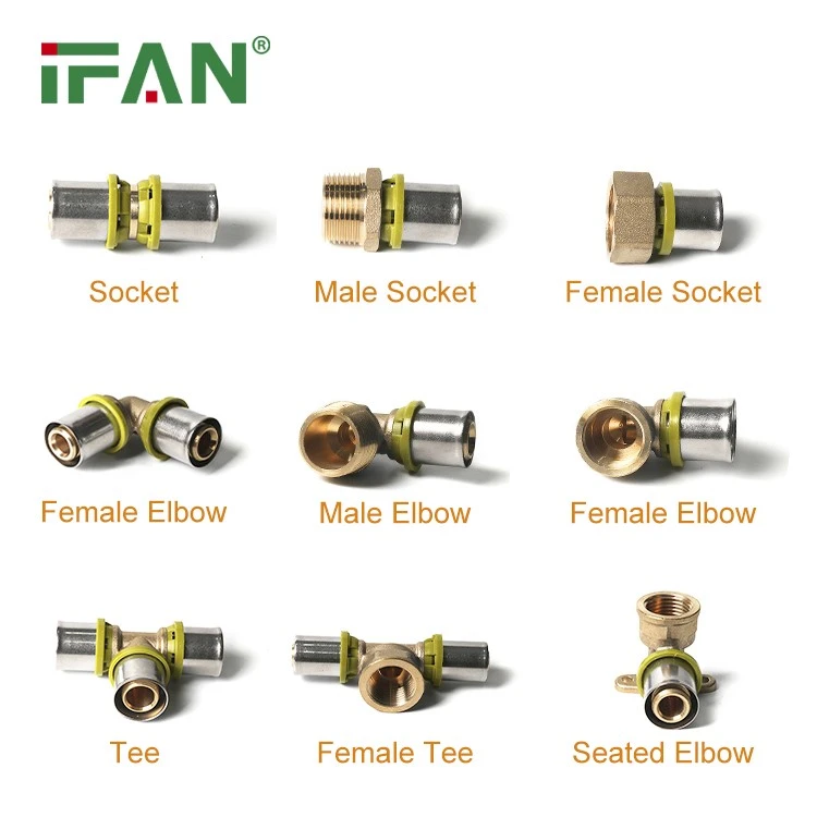 Brass Press Fitting for Gas Brass Press Fitting for Gas