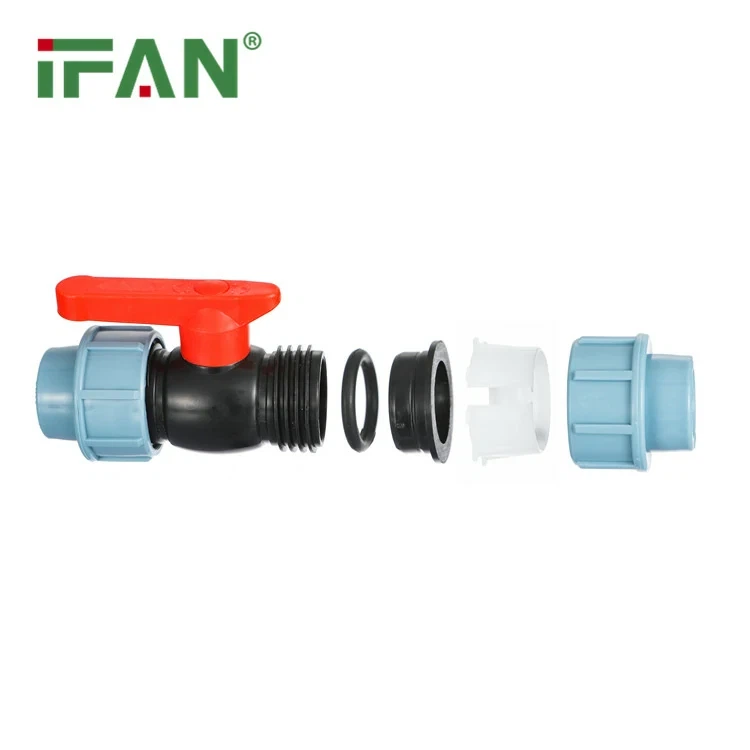 IFAN 601 ASTM D3035 HDPE Ball Valve