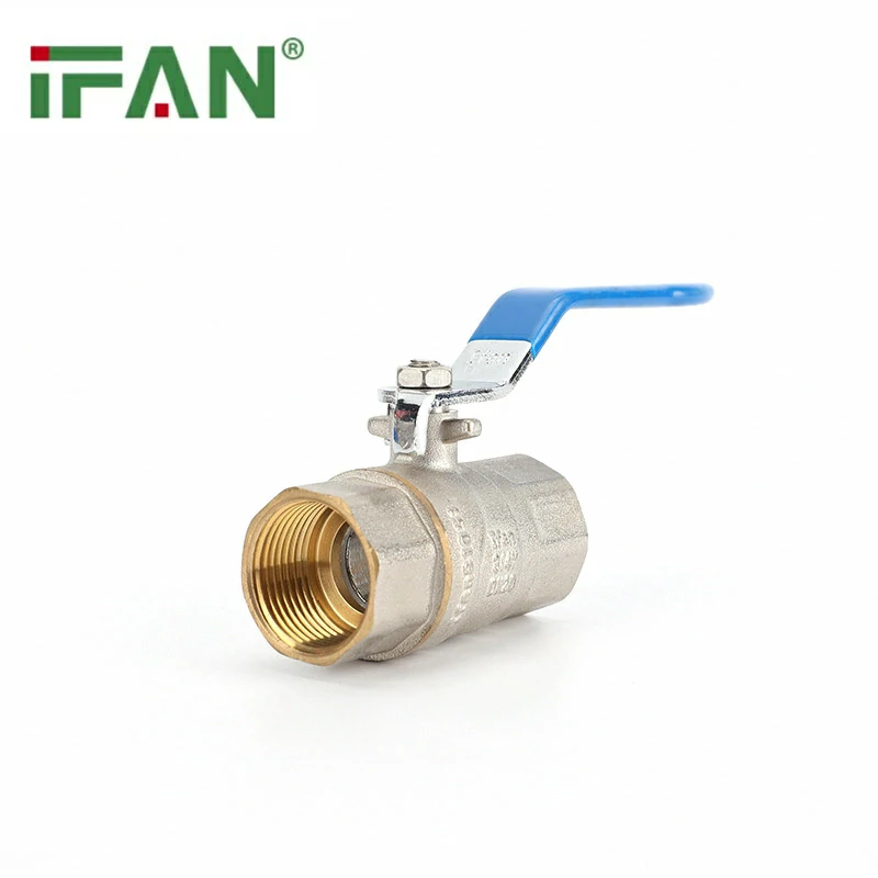 IFAN 81051 Blue Long Handle Brass Ball Valve