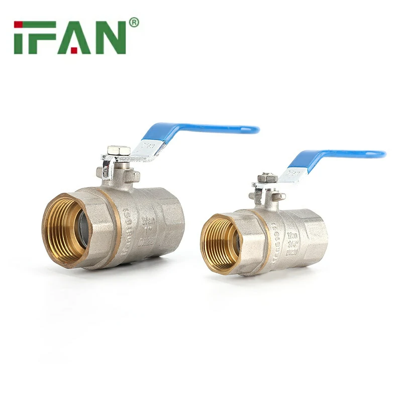IFAN 81051 Blue Long Handle Brass Ball Valve